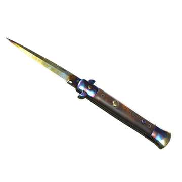 Stiletto Knife | Case Hardened