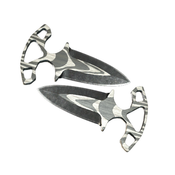 StatTrak™ Shadow Daggers | Black Laminate