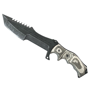 StatTrak™ Huntsman Knife | Black Laminate