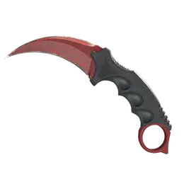 Karambit | Crimson Web image