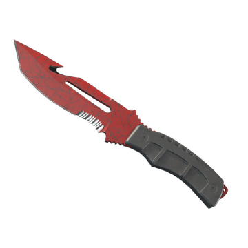 StatTrak™ Survival Knife | Crimson Web