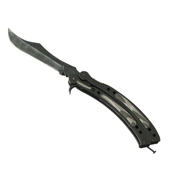 Butterfly Knife | Black Laminate