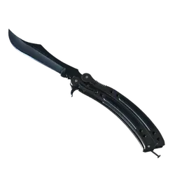 Butterfly Knife | Blue Steel image