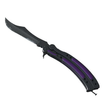 StatTrak™ Butterfly Knife | Ultraviolet