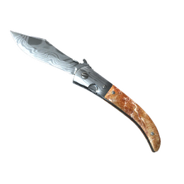 Navaja Knife | Damascus Steel image