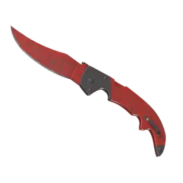 Falchion Knife | Crimson Web image