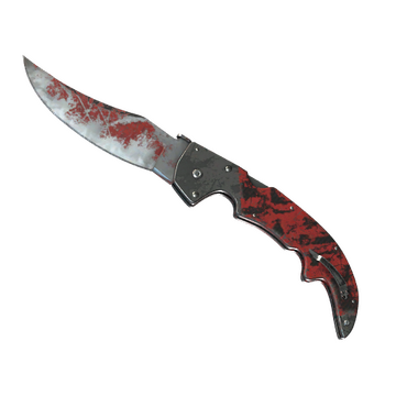 Falchion Knife | Crimson Web