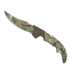 Falchion Knife | Forest DDPAT image