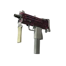 MAC-10 | Red Filigree image