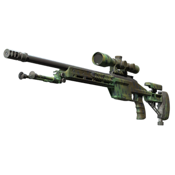 Souvenir SSG 08 | Jungle Dashed