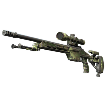 SSG 08 | Lichen Dashed