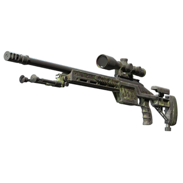 SSG 08 | Lichen Dashed