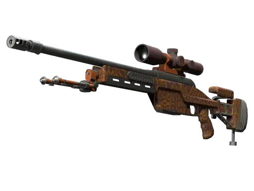 SSG 08 | Orange Filigree