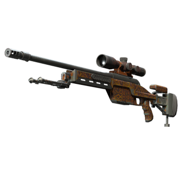 SSG 08 | Orange Filigree