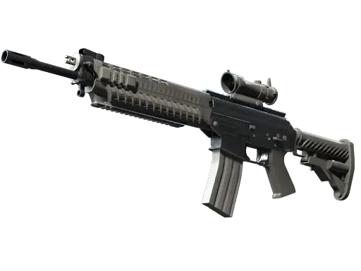 SG 553 | Damascus Steel