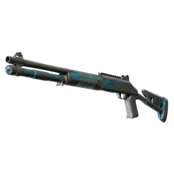 Souvenir XM1014 | VariCamo Blue