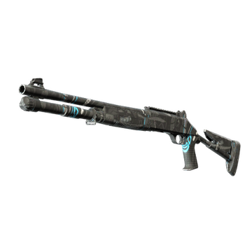 Souvenir XM1014 | Blue Tire