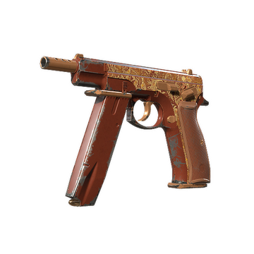 CZ75-Auto | Honey Paisley