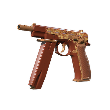 CZ75-Auto | Honey Paisley