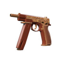 CZ75-Auto | Honey Paisley image