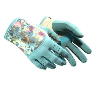 Driver Gloves | Brocade Flowers