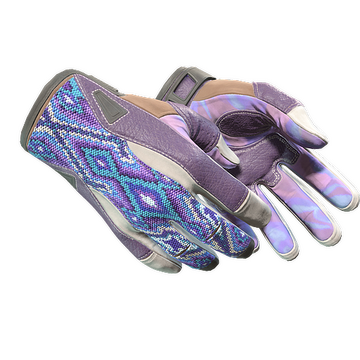 Sport Gloves | Violet Beadwork