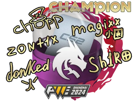 Shanghai 2024 Champions Autograph Capsule