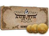 Austin 2025 Viewer Pass + 3 Souvenir Tokens image