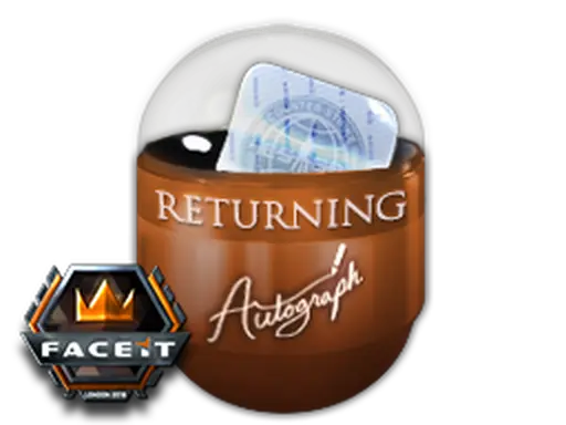 London 2018 Returning Challengers Autograph Capsule