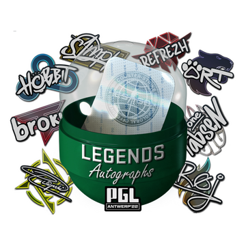 Antwerp 2022 Legends Autograph Capsule