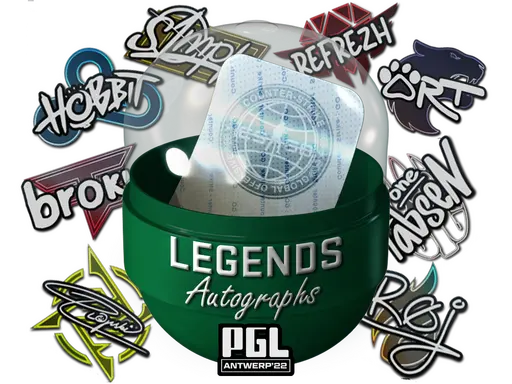 Antwerp 2022 Legends Autograph Capsule
