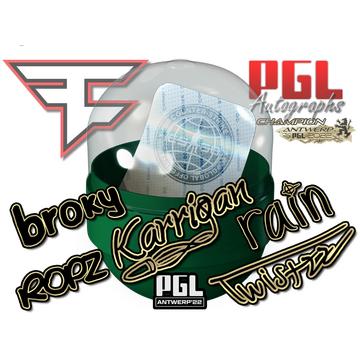 Antwerp 2022 Champions Autograph Capsule