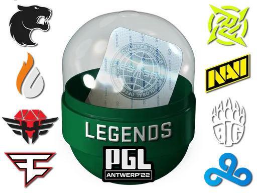 Antwerp 2022 Legends Sticker Capsule