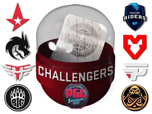 Stockholm 2021 Challengers Sticker Capsule