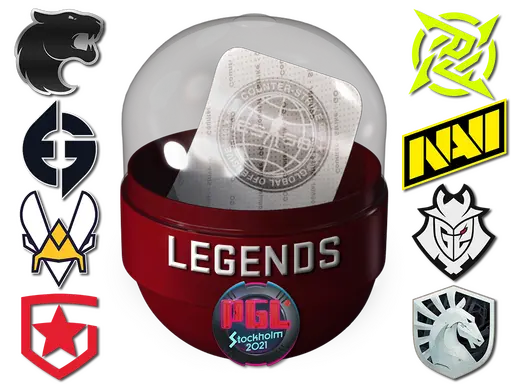 Stockholm 2021 Legends Sticker Capsule