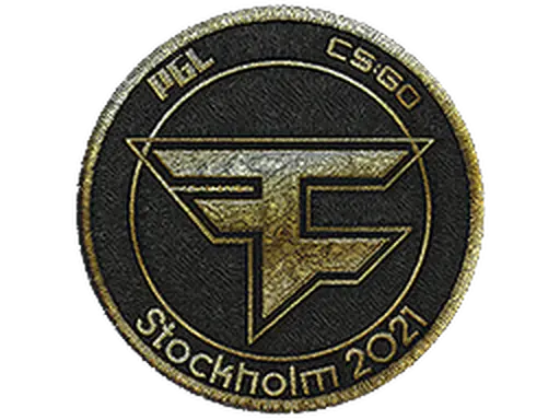 Patch | FaZe Clan (Gold) | Stockholm 2021