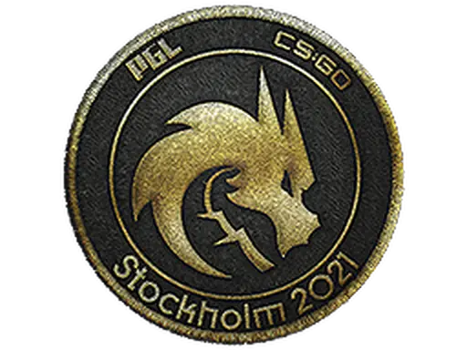 Patch | Team Spirit (Gold) | Stockholm 2021
