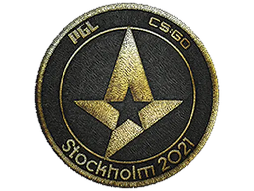 Patch | Astralis (Gold) | Stockholm 2021