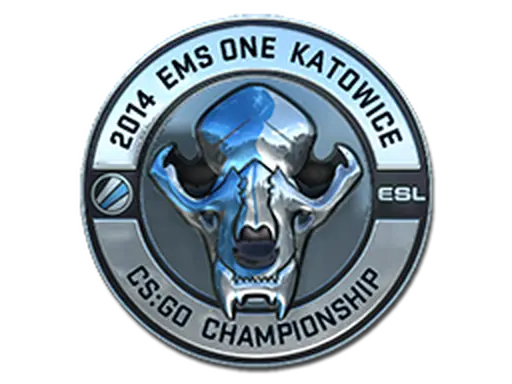 Sticker | ESL Skull (Foil) | Katowice 2014