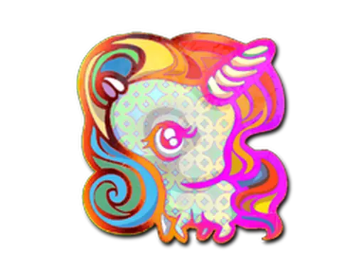 Sticker | Unicorn (Holo)