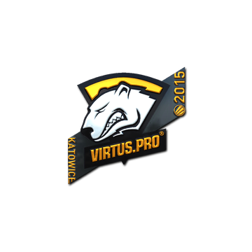 Sticker | Virtus.pro (Foil) | Katowice 2015