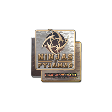 Sticker | Ninjas in Pyjamas (Holo) | DreamHack 2014