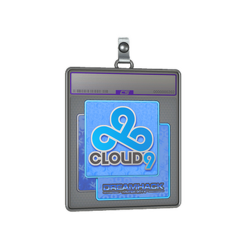 Sticker Slab | Cloud9 (Holo) | DreamHack 2014