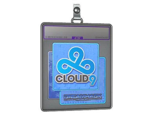 Sticker Slab | Cloud9 (Holo) | DreamHack 2014