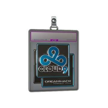 Sticker Slab | Cloud9 (Foil) | DreamHack 2014