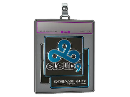 Sticker Slab | Cloud9 (Foil) | DreamHack 2014