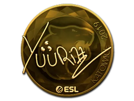 Sticker | yuurih (Gold) | Katowice 2019