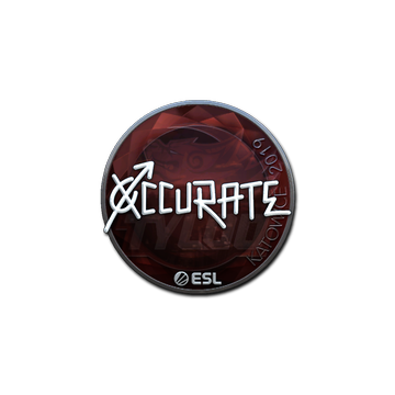 Sticker | xccurate (Foil) | Katowice 2019