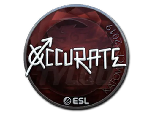 Sticker | xccurate (Foil) | Katowice 2019