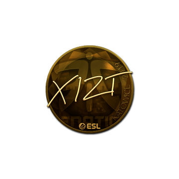 Sticker | Xizt (Gold) | Katowice 2019